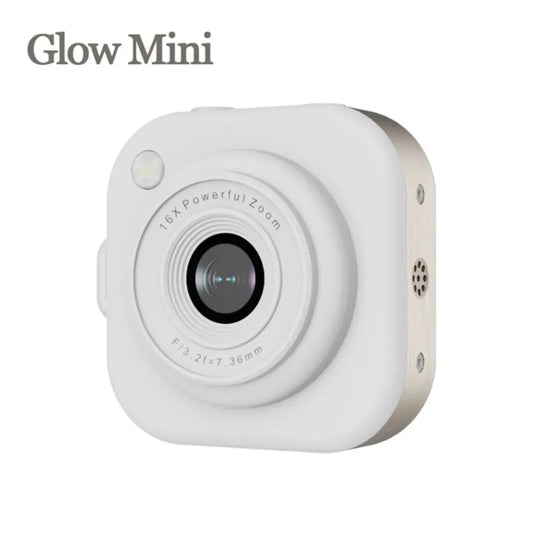 Mini 1080P Pocket Vlog Camera, Y2K Style, 32GB SD & Key Clip – Portable Camera for Teens