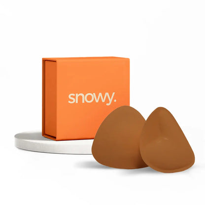 SNOWY Reusable Silicone Bra Inserts for Women, Sticky Breast Pads for Instant Lift, Volume & Invisible Support